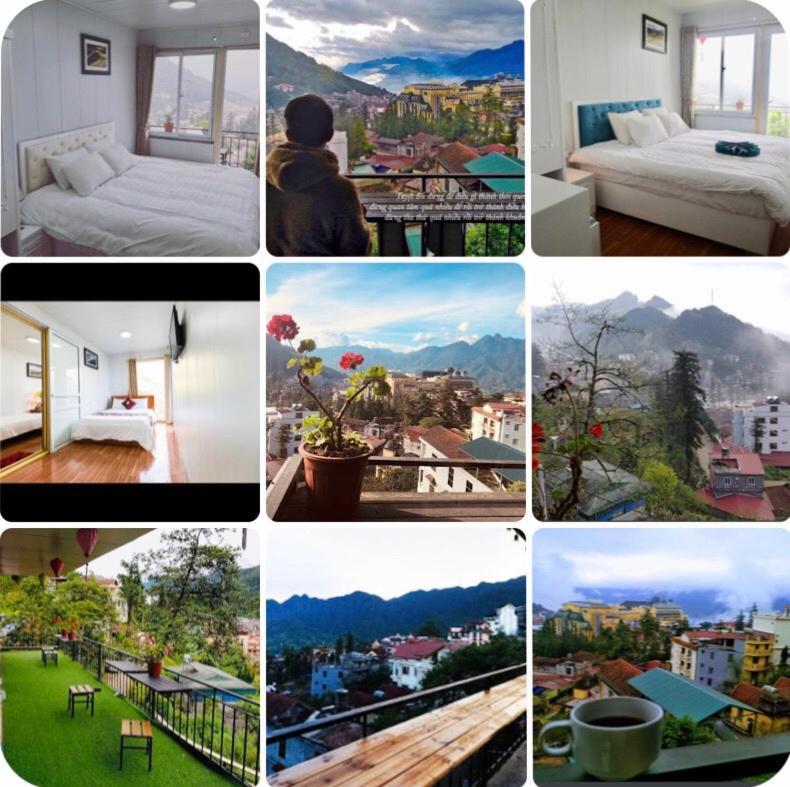 Sapa Center View Hotel Exteriör bild