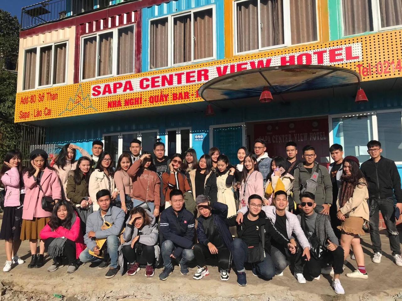 Sapa Center View Hotel Exteriör bild